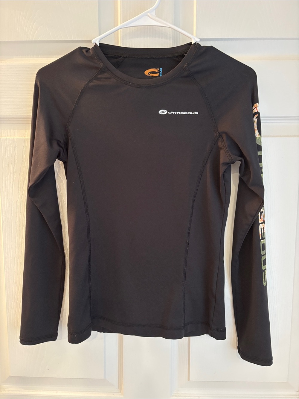 O'Rageous Women's Black Long-Sleeve Performance Tee